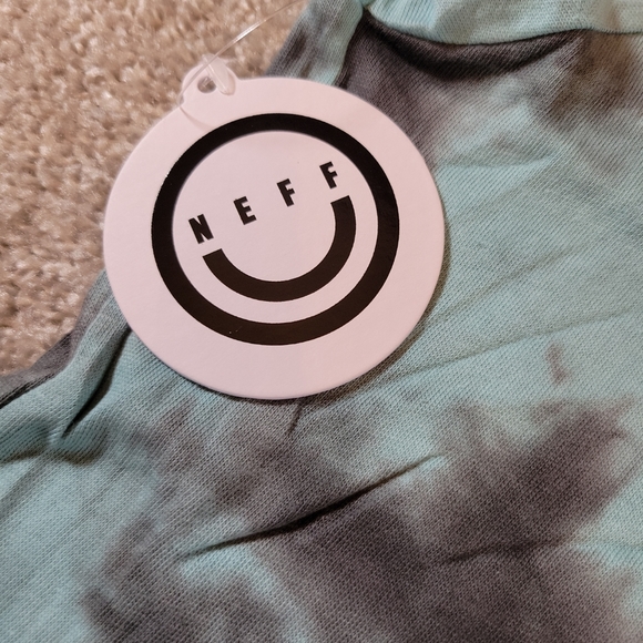 Neff Mens T-Shirt Large Tie Dye 3 Eyed Tiger Back Graphic Skater Streetwear NEW - Picture 10 of 12